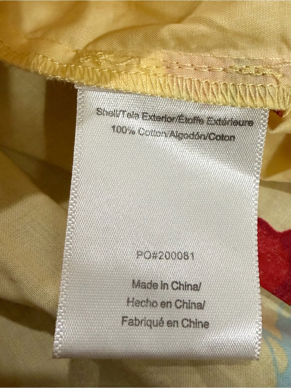 ModCloth A-Line Yellow and Red Cherries Cotton Skirt Size Small - Picture 5 of 7